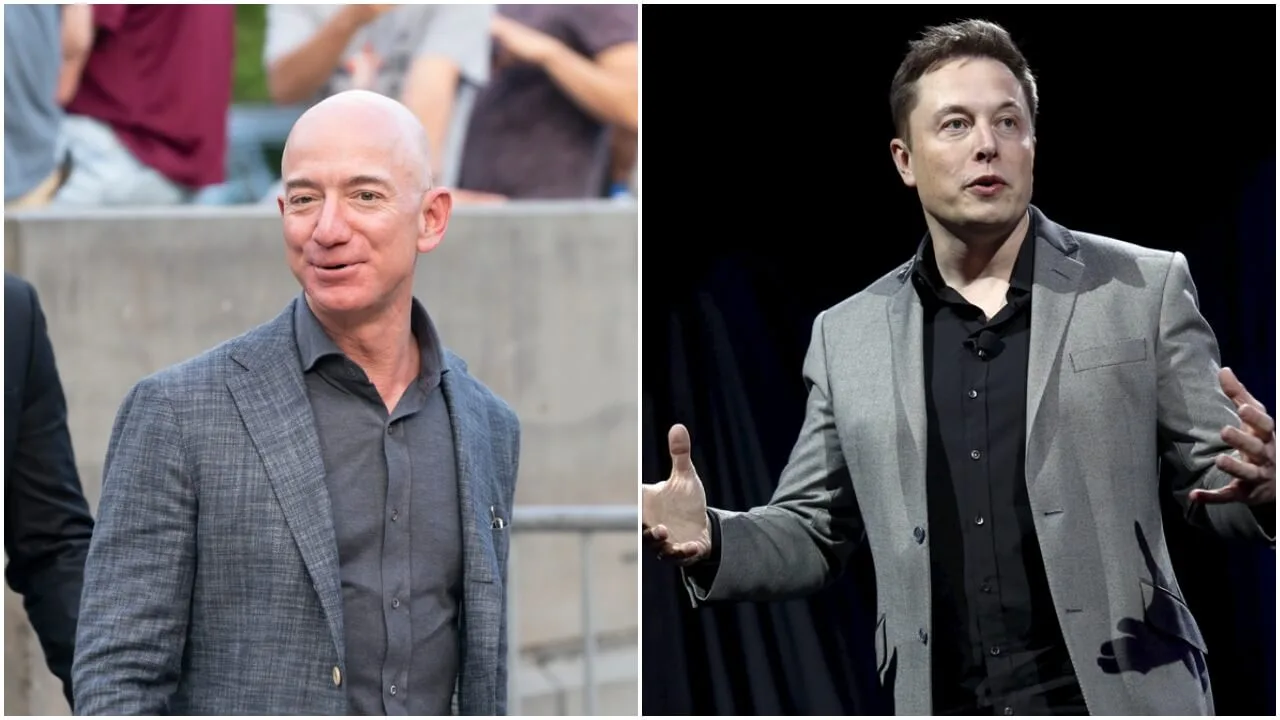 Jeff Bezos, Elon Musk