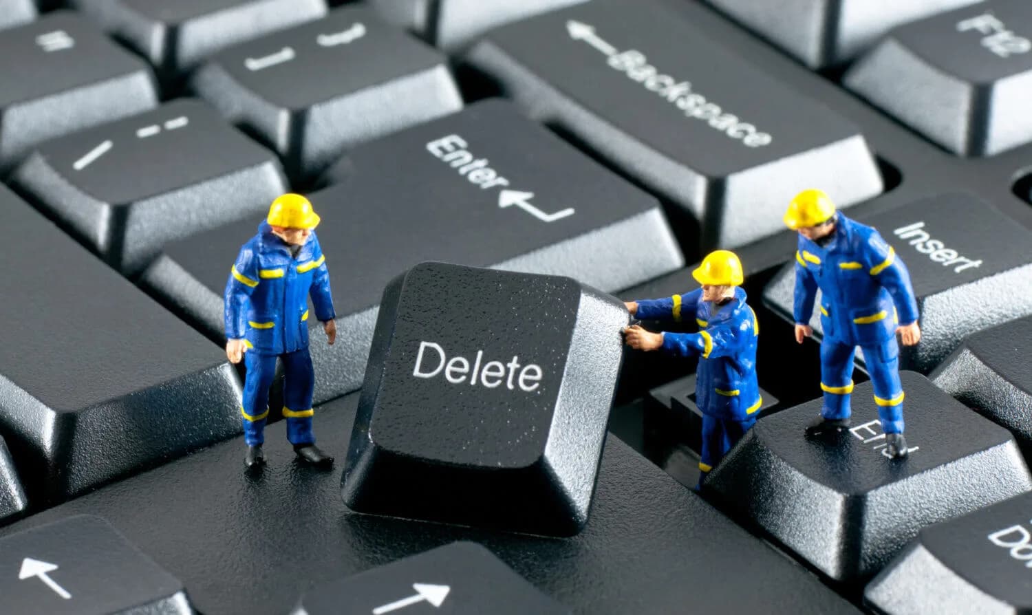 delete button on a keyboard