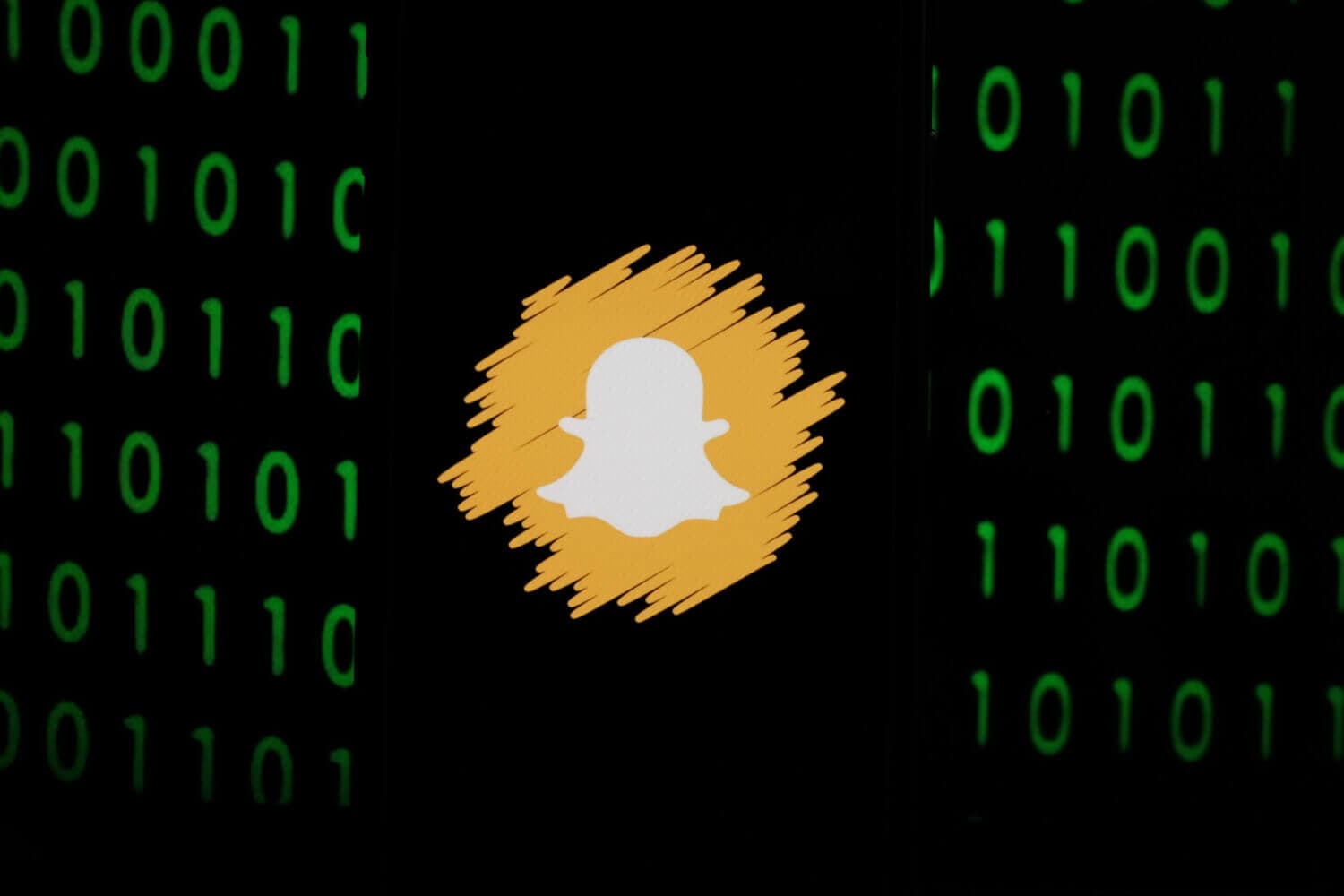 Snapchat hacked image