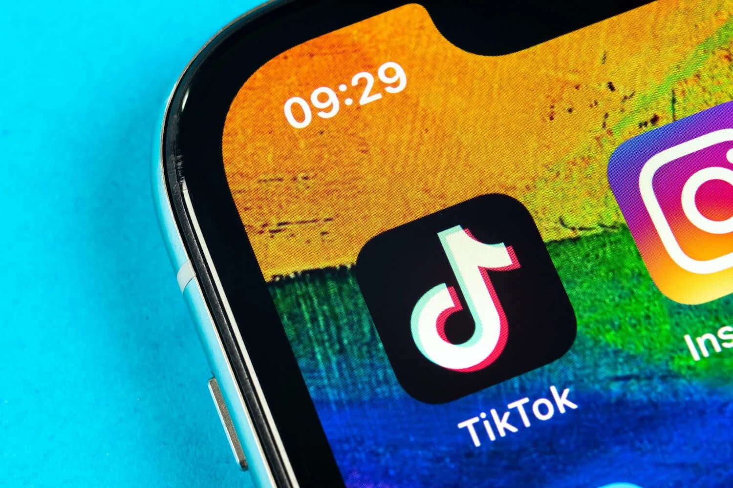 tiktok on an iphone