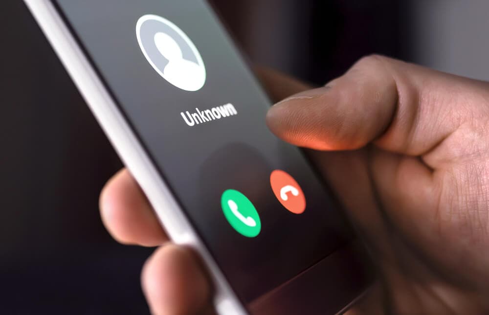 phone unknown caller