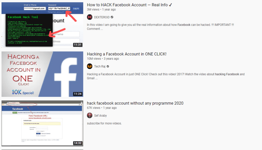 Hacking - Facebook Tutorials