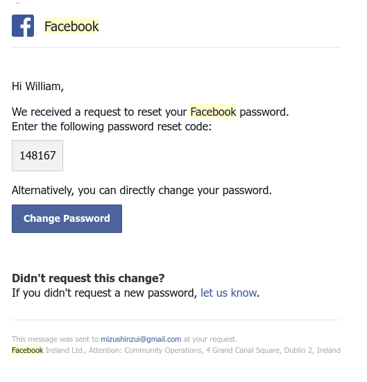 my email has been hacked on facebook