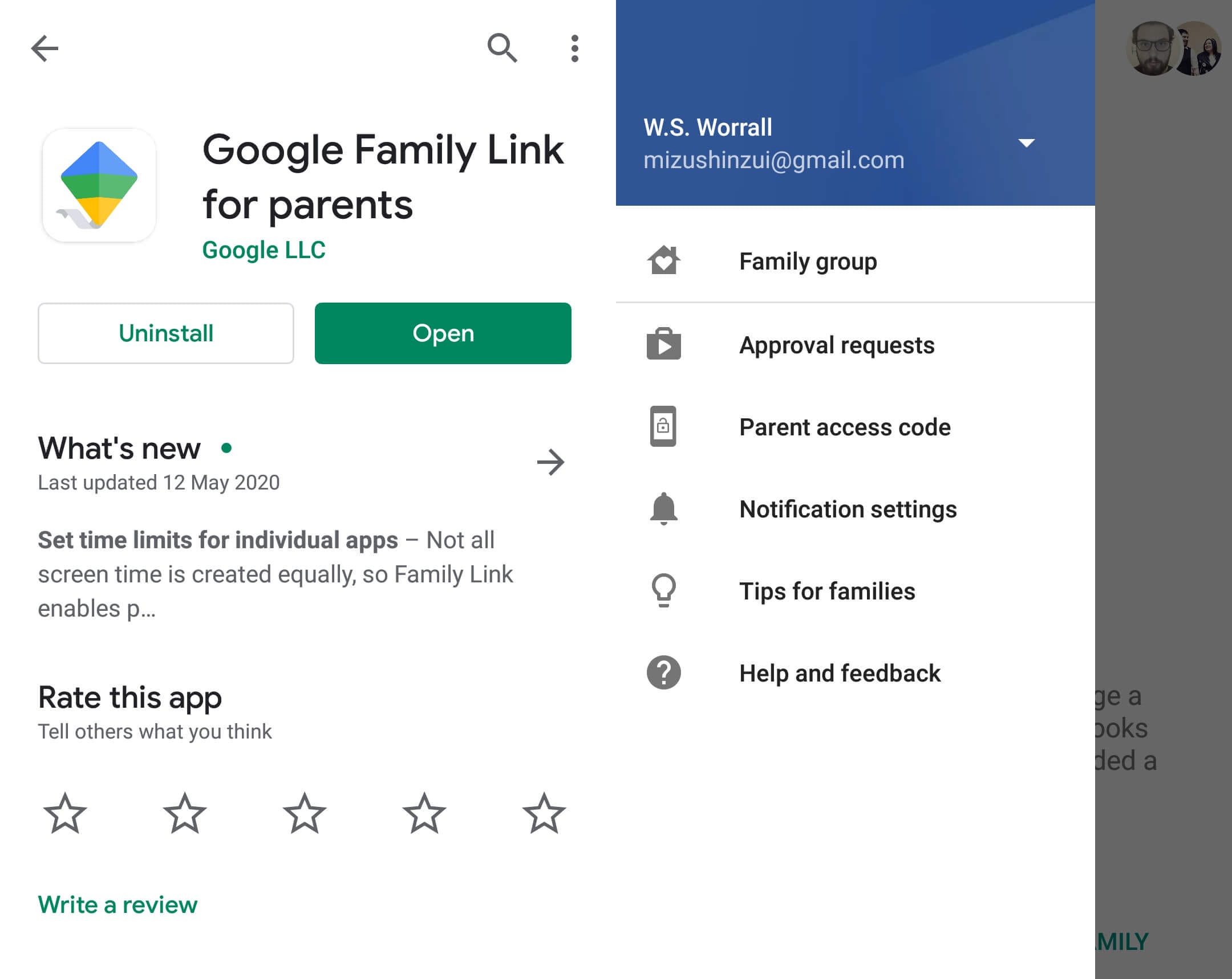 How to use Parental Control for Online Services and Apps