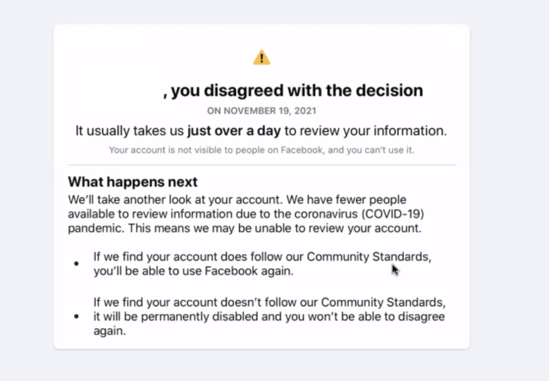 Facebook Disabled Image 